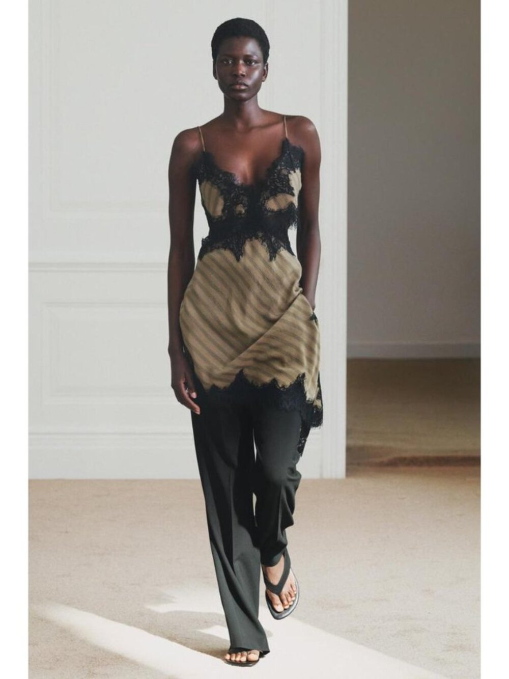 ZARA ZW COLLECTION CUT-OUT SLIP DRESS - Picture 2 of 8